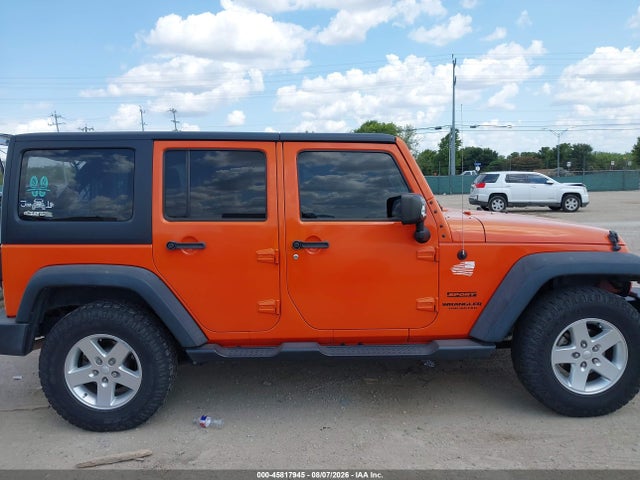 Продажа на аукционе авто 2015 Jeep Wrangler Unlimited Sport, vin: 1C4BJWDG4FL628361, номер лота: 45817945