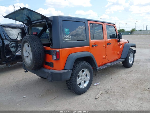 Продажа на аукционе авто 2015 Jeep Wrangler Unlimited Sport, vin: 1C4BJWDG4FL628361, номер лота: 45817945