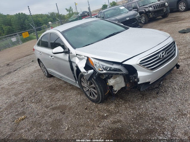 45817988 :رقم المزاد ، 5NPE34AF9HH553106 vin ، 2017 Hyundai Sonata Sport مزاد بيع