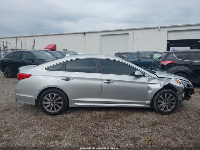 45817988 :رقم المزاد ، 5NPE34AF9HH553106 vin ، 2017 Hyundai Sonata Sport مزاد بيع