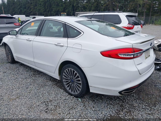 Ford Fusion Titanium 2018 3FA6P0D91JR168199 Image 3