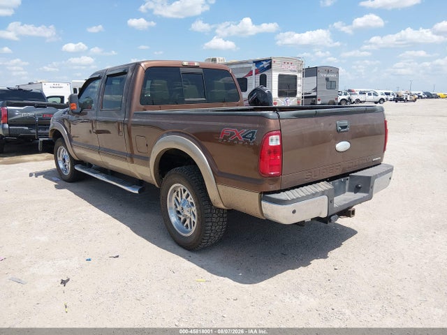 2012 Ford F-250 Lariat მანქანა იყიდება აუქციონზე, vin: 1FT7W2B64CEA55858, აუქციონის ნომერი: 45818001