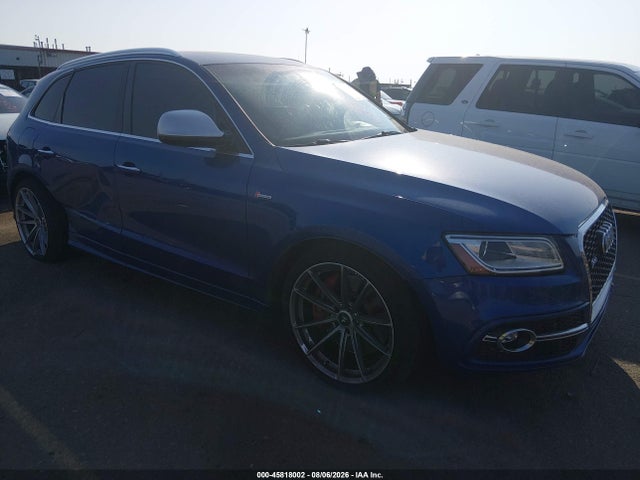 45818002 :رقم المزاد ، WA1CCAFP6GA011291 vin ، 2016 Audi Sq5 3.0t Premium Plus مزاد بيع