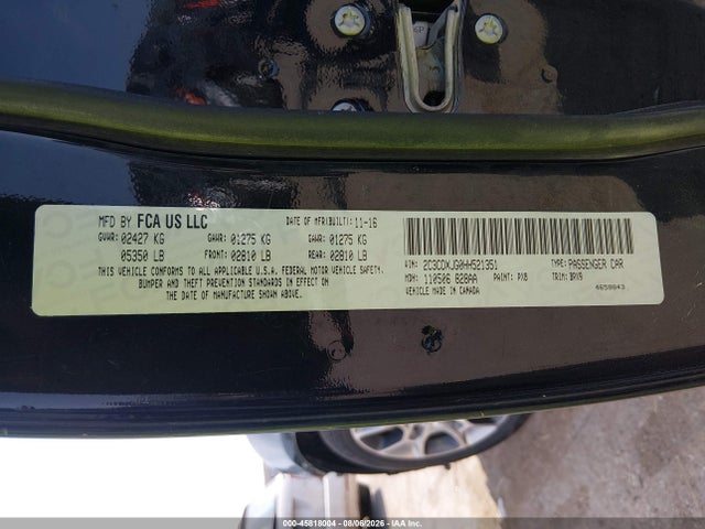 2C3CDXJG0HH521351 Dodge Charger Sxt Awd