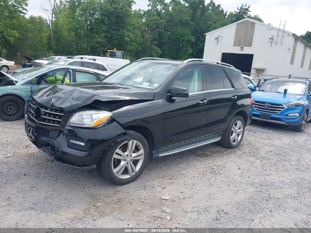 45818057 :رقم المزاد ، 4JGDA5HB1FA587261 vin ، 2015 Mercedes-benz Ml 350 4matic مزاد بيع