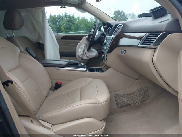 45818057 :رقم المزاد ، 4JGDA5HB1FA587261 vin ، 2015 Mercedes-benz Ml 350 4matic مزاد بيع