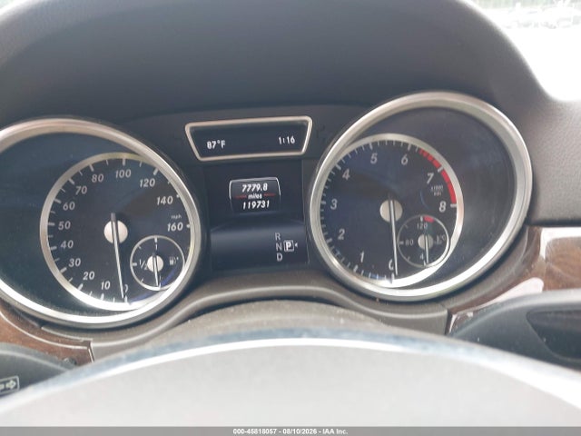 45818057 :رقم المزاد ، 4JGDA5HB1FA587261 vin ، 2015 Mercedes-benz Ml 350 4matic مزاد بيع