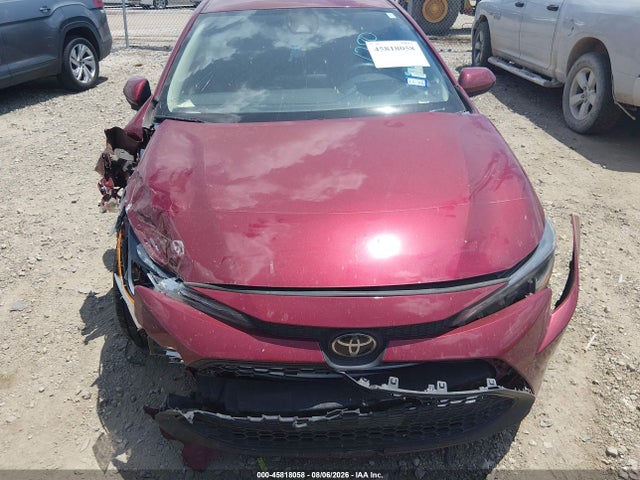 45818058 :رقم المزاد ، 5YFVPMAE8NP331280 vin ، 2022 Toyota Corolla Le مزاد بيع