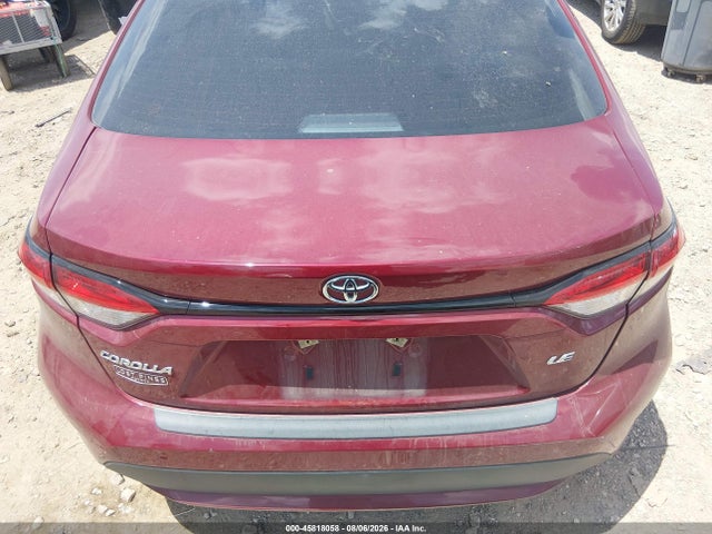 45818058 :رقم المزاد ، 5YFVPMAE8NP331280 vin ، 2022 Toyota Corolla Le مزاد بيع