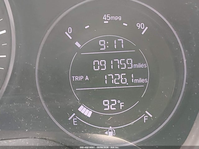 45818081 :رقم المزاد ، 3CZRU5H12LM708025 vin ، 2020 Honda Hr-v 2wd Sport مزاد بيع
