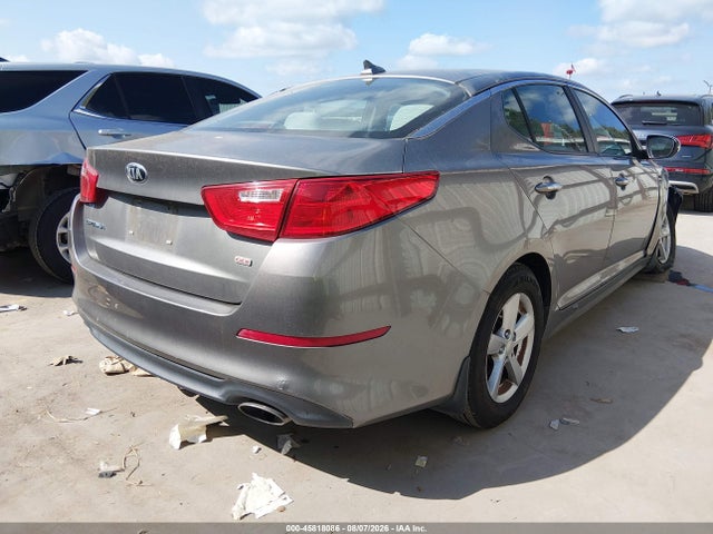 45818086 :رقم المزاد ، 5XXGM4A71EG343136 vin ، 2014 Kia Optima Lx مزاد بيع