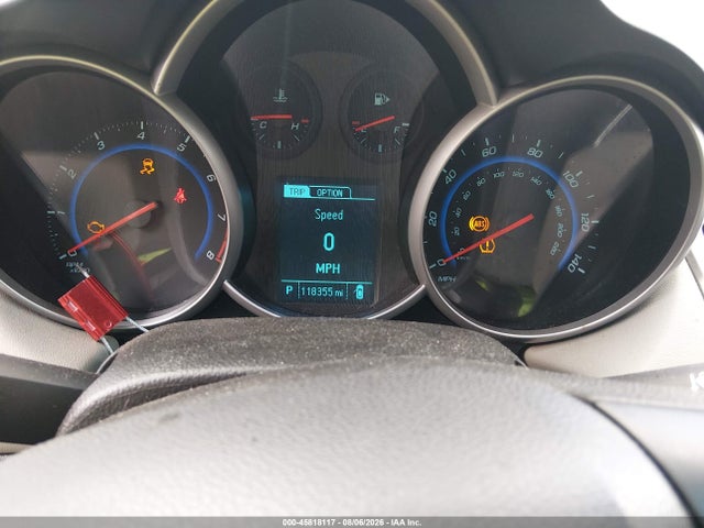 45818117 :رقم المزاد ، 1G1PC5SH1G7114279 vin ، 2016 Chevrolet Cruze Limited Ls Auto مزاد بيع