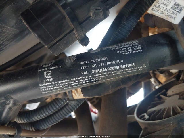 Polaris Rzr Xp 4 Turbo 2021 3NSN4E928MF581068 Image 10