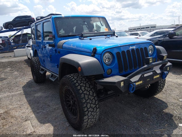 Aukcja sprzedaży 2016 Jeep Wrangler Unlimited Sport, vin: 1C4BJWDG7GL224455, numer aukcji: 45818146