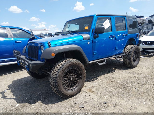 Aukcja sprzedaży 2016 Jeep Wrangler Unlimited Sport, vin: 1C4BJWDG7GL224455, numer aukcji: 45818146