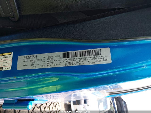 Aukcja sprzedaży 2016 Jeep Wrangler Unlimited Sport, vin: 1C4BJWDG7GL224455, numer aukcji: 45818146