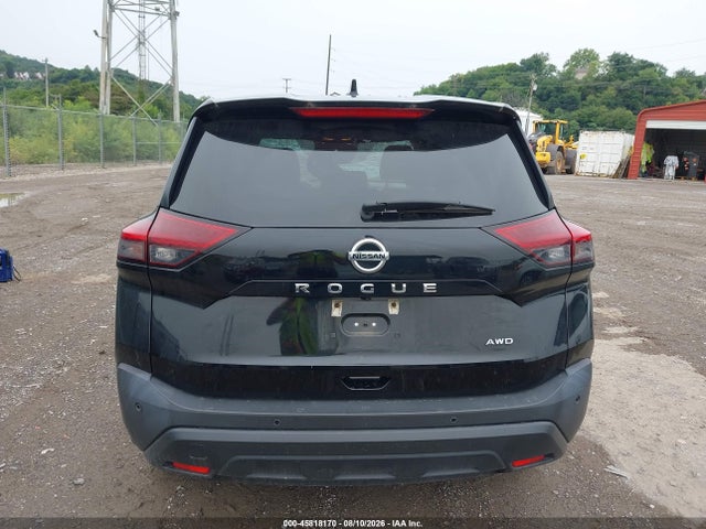45818170 :رقم المزاد ، 5N1AT3ABXMC832958 vin ، 2021 Nissan Rogue S Intelligent Awd مزاد بيع