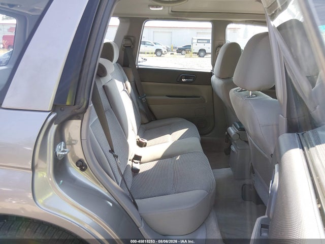 2006 Subaru Forester 2.5x მანქანა იყიდება აუქციონზე, vin: JF1SG65666H722089, აუქციონის ნომერი: 45818253