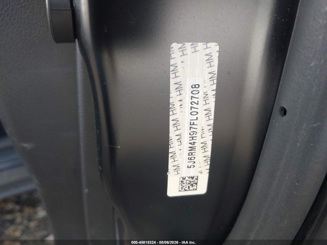 Aukcja sprzedaży 2015 Honda Cr-v Touring, vin: 5J6RM4H97FL072708, numer aukcji: 45818324