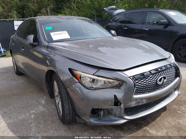 2015 Infiniti Q50 Premium მანქანა იყიდება აუქციონზე, vin: JN1BV7AR1FM407765, აუქციონის ნომერი: 45818374
