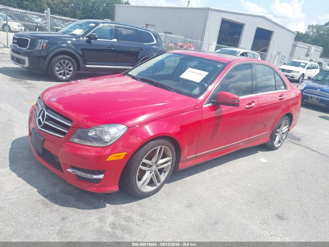 45818404 :رقم المزاد ، WDDGF8BBXCR238020 vin ، 2012 Mercedes-benz C 300 Sport 4matic مزاد بيع