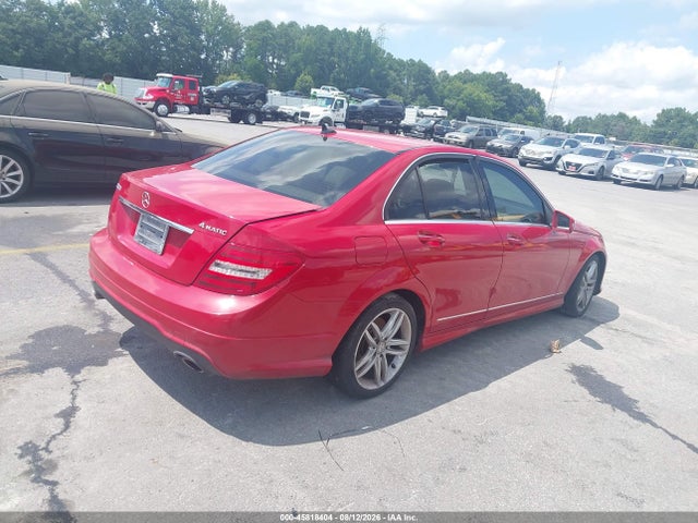 45818404 :رقم المزاد ، WDDGF8BBXCR238020 vin ، 2012 Mercedes-benz C 300 Sport 4matic مزاد بيع
