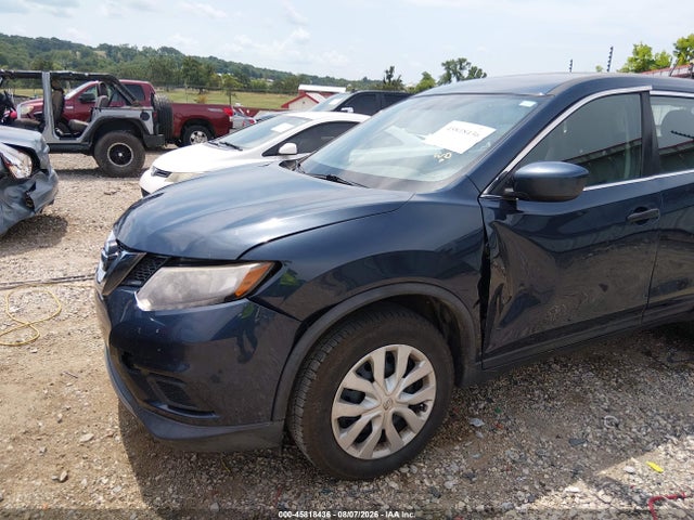Продаж на аукціоні авто 2016 Nissan Rogue S/sl/sv, vin: KNMAT2MVXGP665292, номер лоту: 45818436
