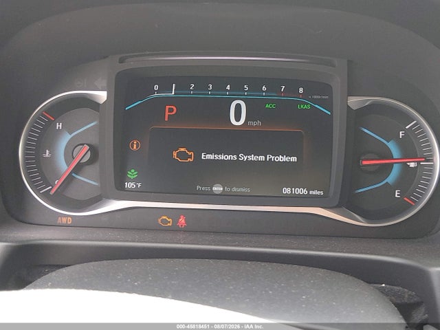 45818451 :رقم المزاد ، 5FNYF8H09LB017891 vin ، 2020 Honda Passport Awd Elite مزاد بيع