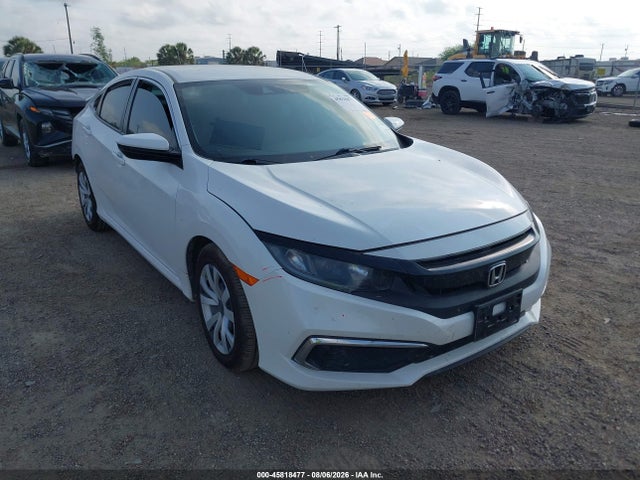 45818477 :رقم المزاد ، 19XFC2F67LE014286 vin ، 2020 Honda Civic Lx مزاد بيع
