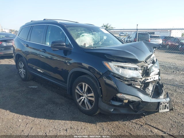 45818486 :رقم المزاد ، 5FNYF6H6XJB006307 vin ، 2018 Honda Pilot Ex-l مزاد بيع