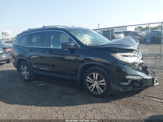 45818486 :رقم المزاد ، 5FNYF6H6XJB006307 vin ، 2018 Honda Pilot Ex-l مزاد بيع