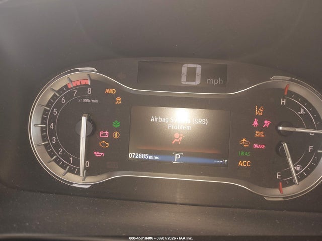 45818486 :رقم المزاد ، 5FNYF6H6XJB006307 vin ، 2018 Honda Pilot Ex-l مزاد بيع