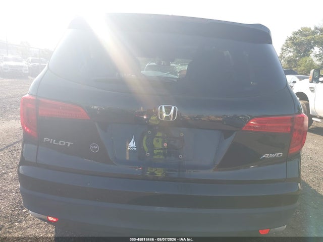 45818486 :رقم المزاد ، 5FNYF6H6XJB006307 vin ، 2018 Honda Pilot Ex-l مزاد بيع