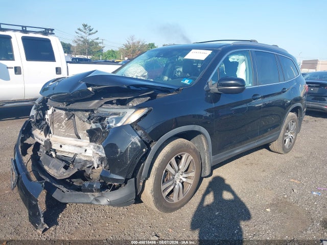 45818486 :رقم المزاد ، 5FNYF6H6XJB006307 vin ، 2018 Honda Pilot Ex-l مزاد بيع