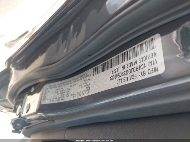 2025 Dodge Durango Gt Awd მანქანა იყიდება აუქციონზე, vin: 1C4RDJDG2SC546924, აუქციონის ნომერი: 45818544