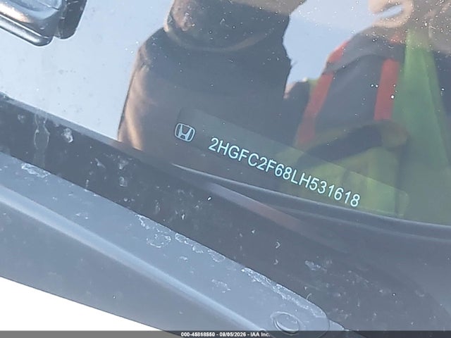 Aukcja sprzedaży 2020 Honda Civic Lx, vin: 2HGFC2F68LH531618, numer aukcji: 45818550