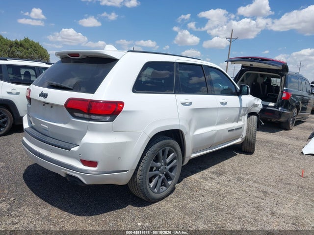 2018 Jeep Grand Cherokee High Altitude 4x4 მანქანა იყიდება აუქციონზე, vin: 1C4RJFCT1JC188900, აუქციონის ნომერი: 45818588
