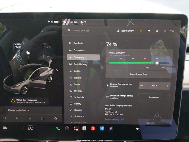 Tesla Model 3 Long Range/performance 2018 5YJ3E1EB3JF132302 Image 17