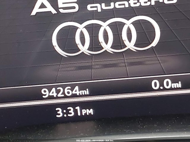 Aukcja sprzedaży 2019 Audi A5 45 Premium, vin: WAUYNGF58KN003795, numer aukcji: 45818606