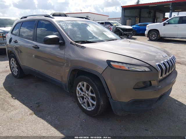 45818636 :رقم المزاد ، 1C4PJLAS0HW591758 vin ، 2017 Jeep Cherokee Sport مزاد بيع