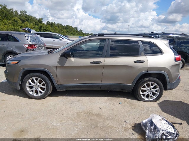 45818636 :رقم المزاد ، 1C4PJLAS0HW591758 vin ، 2017 Jeep Cherokee Sport مزاد بيع