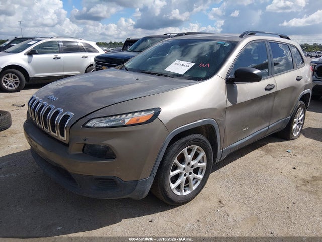 45818636 :رقم المزاد ، 1C4PJLAS0HW591758 vin ، 2017 Jeep Cherokee Sport مزاد بيع