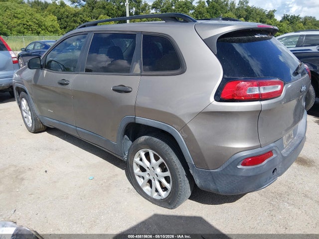 45818636 :رقم المزاد ، 1C4PJLAS0HW591758 vin ، 2017 Jeep Cherokee Sport مزاد بيع