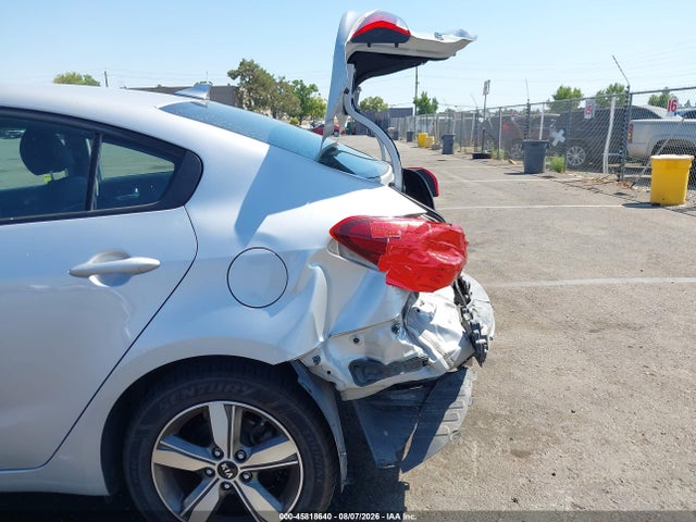 2018 Kia Forte Lx მანქანა იყიდება აუქციონზე, vin: 3KPFL4A71JE169893, აუქციონის ნომერი: 45818640