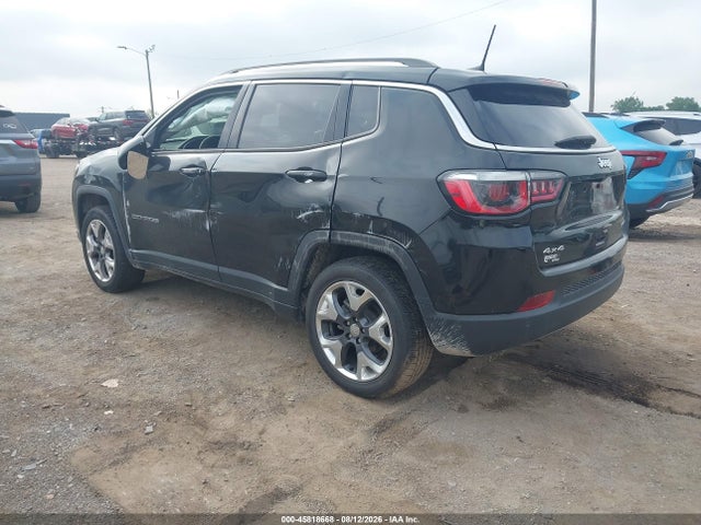 45818668 :رقم المزاد ، 3C4NJDCB4KT673337 vin ، 2019 Jeep Compass Limited 4x4 مزاد بيع