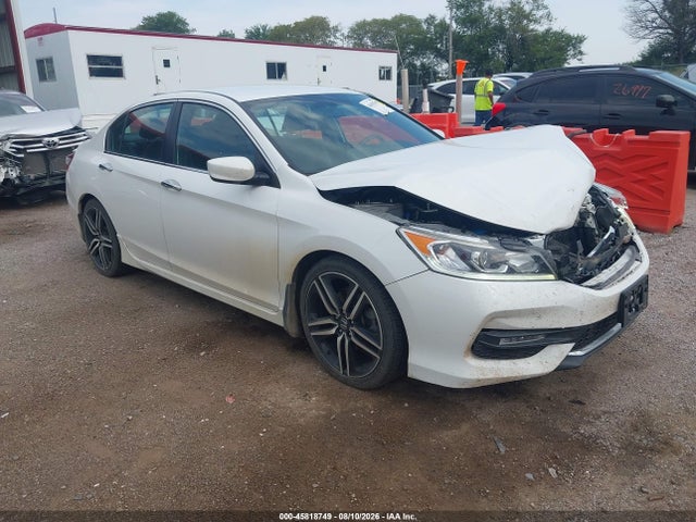 45818749 :رقم المزاد ، 1HGCR2F54GA230857 vin ، 2016 Honda Accord Sport مزاد بيع