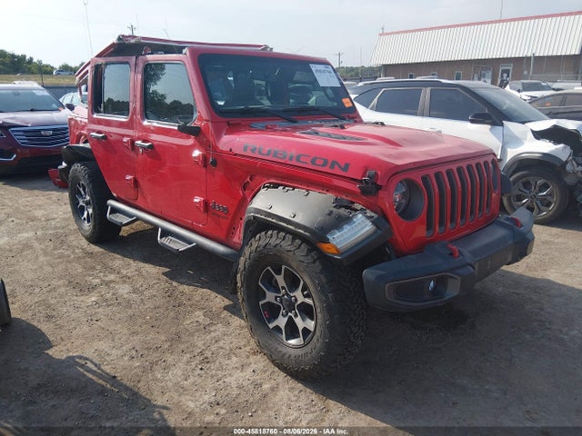 Aukcja sprzedaży 2020 Jeep Wrangler Unlimited Rubicon 4x4, vin: 1C4HJXFN4LW126259, numer aukcji: 45818760