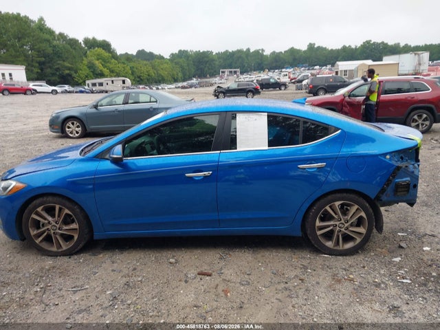 2017 Hyundai Elantra Limited მანქანა იყიდება აუქციონზე, vin: 5NPD84LF8HH015328, აუქციონის ნომერი: 45818763