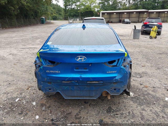 2017 Hyundai Elantra Limited მანქანა იყიდება აუქციონზე, vin: 5NPD84LF8HH015328, აუქციონის ნომერი: 45818763