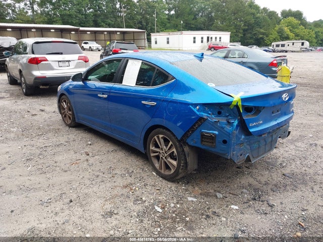 2017 Hyundai Elantra Limited მანქანა იყიდება აუქციონზე, vin: 5NPD84LF8HH015328, აუქციონის ნომერი: 45818763